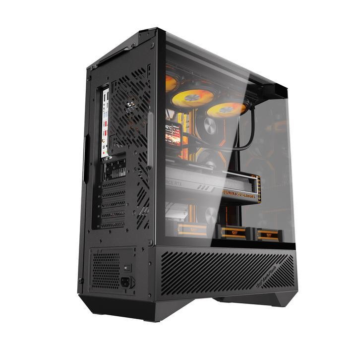 darkFlash DY460 ATX PC CPU Case - Tempered Glass Casing - Image 3