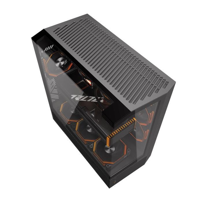 darkFlash DY460 ATX PC CPU Case - Tempered Glass Casing - Image 5