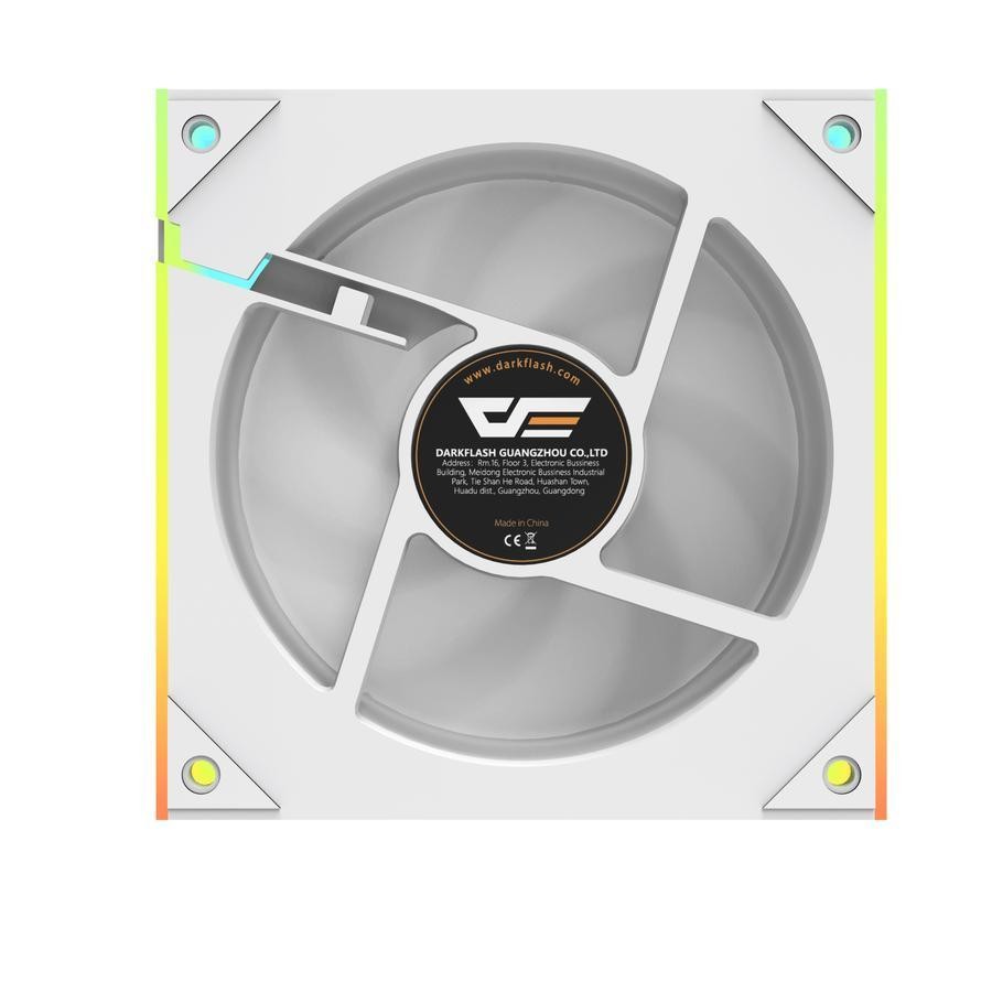 darkFlash DM8 Line Reverse PWM ARGB Cooler Case 120mm - Fan Casing 12cm - Image 6