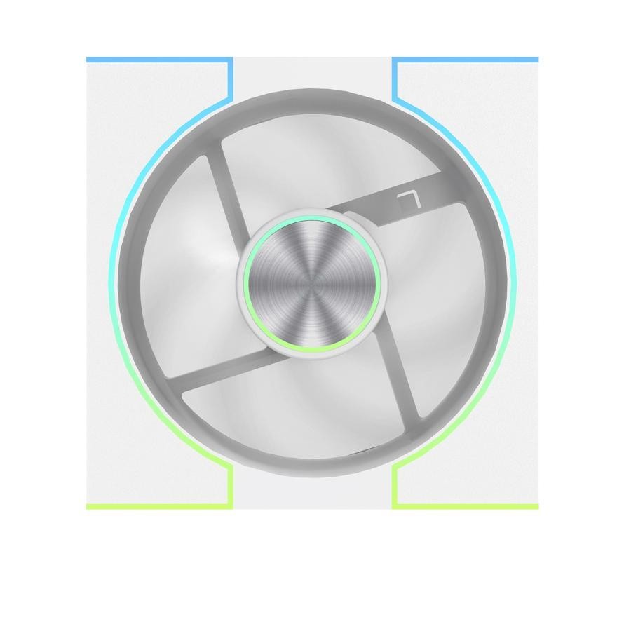 darkFlash DM8 Line PWM ARGB Cooler Case 120mm - Fan Casing 12cm - Image 7