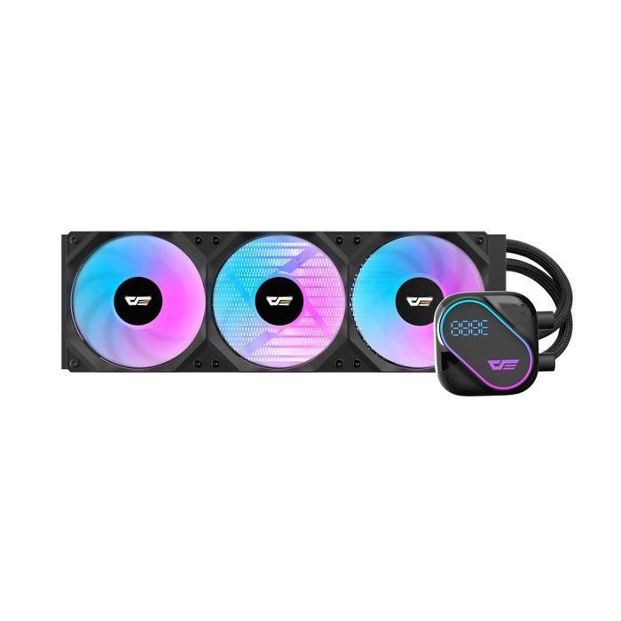 darkFlash Explore DO360 ARGB - CPU AIO Liquid Cooler Fan 360mm with LCD Display - Image 2