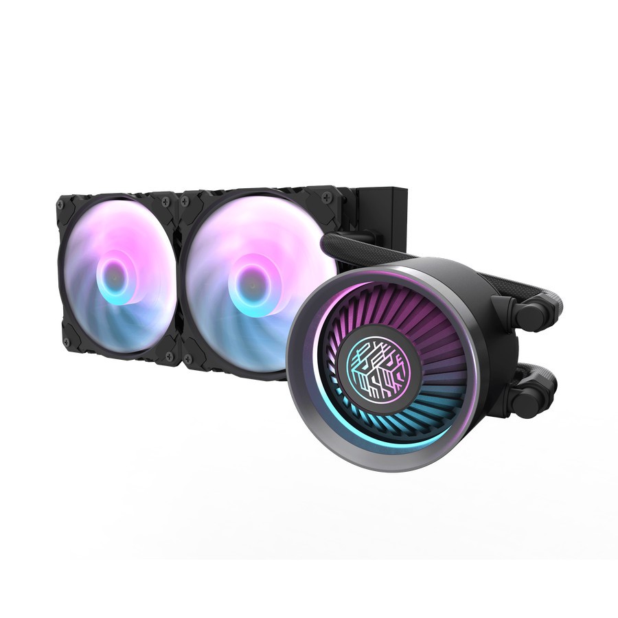 darkFlash Nebula DN240 ARGB - Liquid CPU Cooler Fan 240mm - Image 2