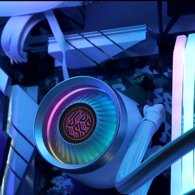 darkFlash Nebula DN240 ARGB - Liquid CPU Cooler Fan 240mm - Image 4