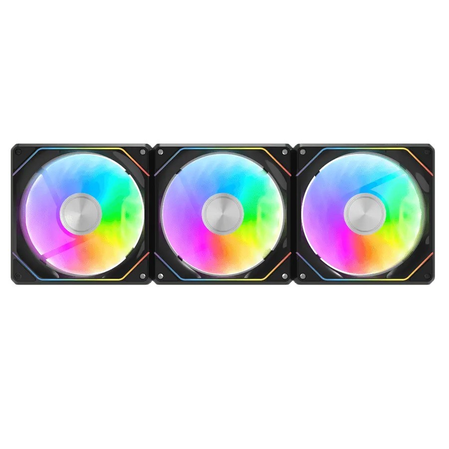 darkFlash GAUSS G24 ARGB Cooler Fan Case - Fan Casing 12cm 3 In 1 - Image 2