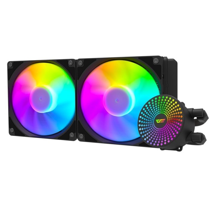 darkFlash DC240 ARGB - Liquid CPU Cooler Fan 240mm - Image 3
