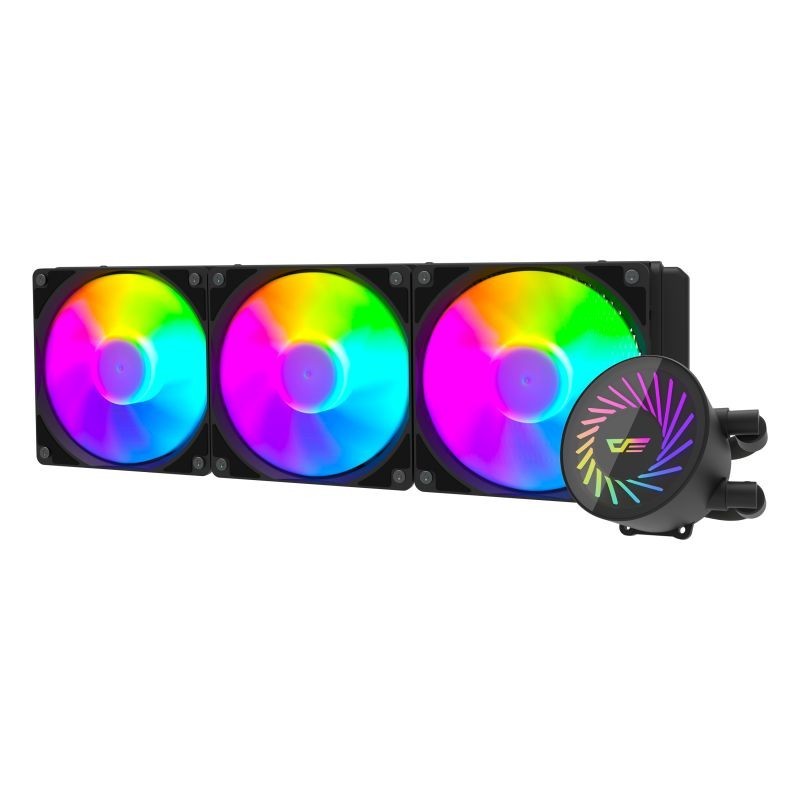 darkFlash Radiant DCSS360 ARGB - Liquid CPU Cooler Fan 360mm - Image 3