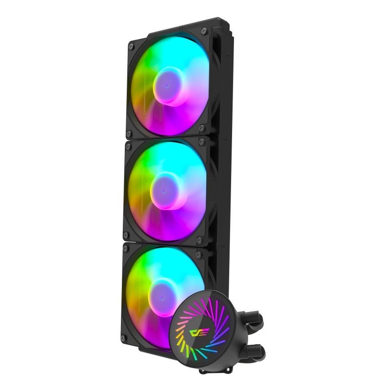 darkFlash Radiant DCSS360 ARGB - Liquid CPU Cooler Fan 360mm - Image 4