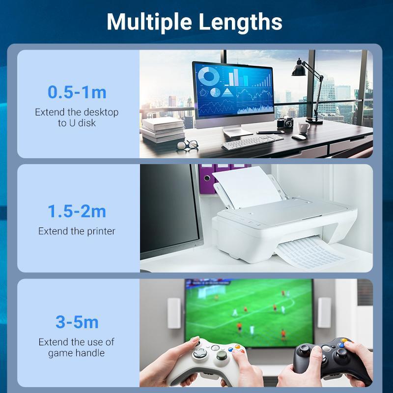 Vention CBH Kabel Extension Male to Female Cable USB 3.0 - Image 7