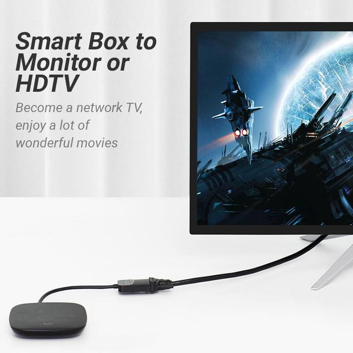 Vention 42161 Converter HDMI Male to VGA Female With Power & Audio AUX Port - Image 4