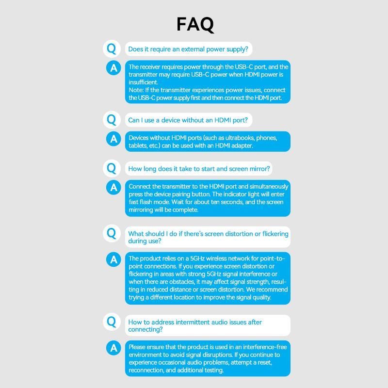 Vention ADC Wireless HDMI Dongle Gold Plated - HDMI Transmitter & Receiver - Image 6