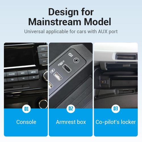 Vention BAQ Kabel TRRS AUX 3.5mm Braided - Audio Male to Male Cable - Image 4