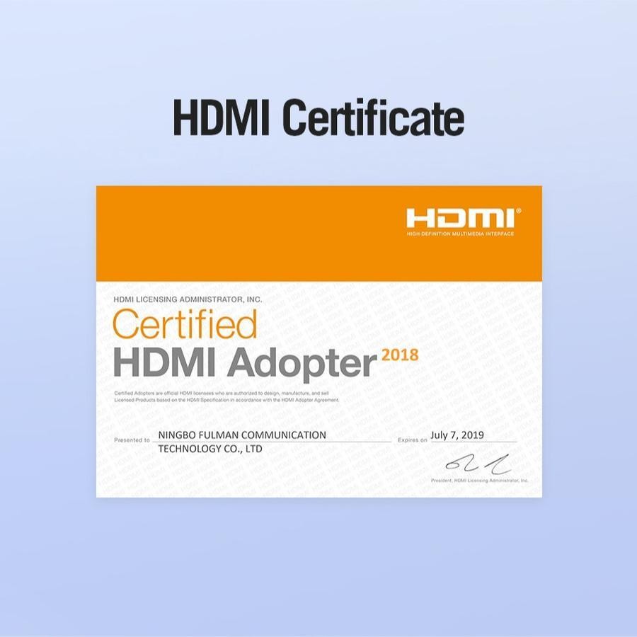 Vention AAG Kabel HDMI 3D 4K UHD Gold Plated - HDMI Male to Male Cable - 15 Meter - Image 4