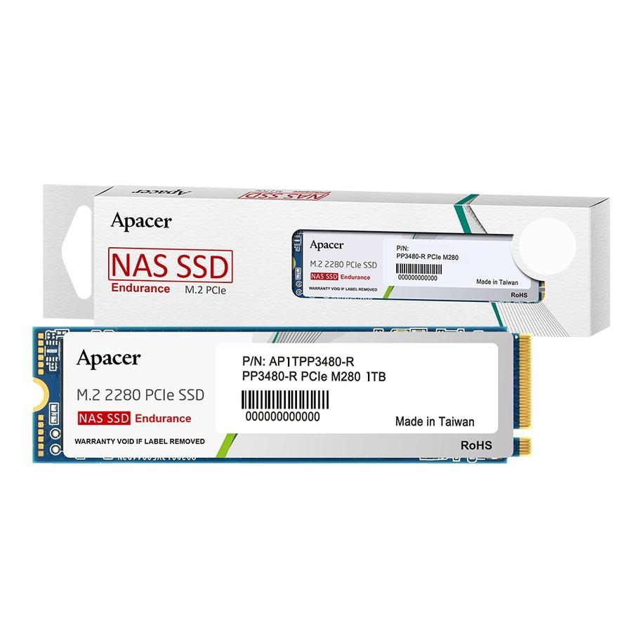 Apacer SSD NAS PP3480-R M.2 2280 Pcie Gen3 Nvme 1TB - M2 1 TB - Image 2