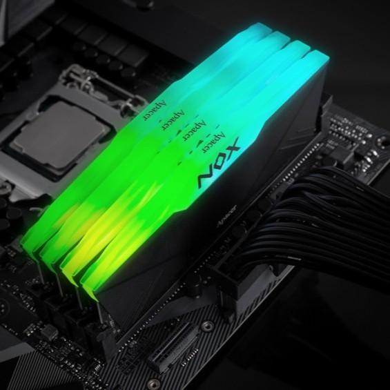 Memory Apacer NOX RGB AURA II DDR4 PC25600 3200Mhz 32GB 2x16GB Ram - Image 4