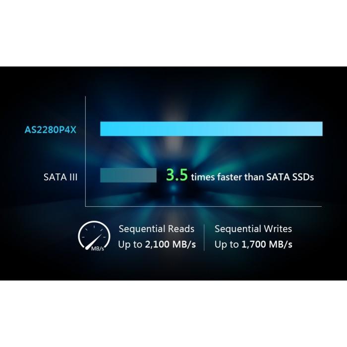 SSD Apacer AS2280P4X M.2 2280 Pcie Gen3 Nvme 512GB - M2 512 GB - Image 5