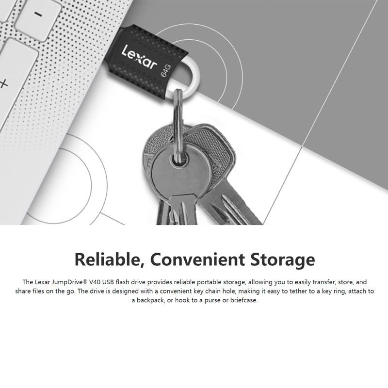 FlashDisk Lexar V40 Jumpdrive 8GB - Flash Disk 8 GB USB 2.0 - Image 5