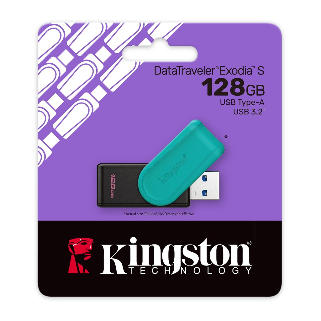 FlashDisk Kingston DTXS DataTraveler Exodia S 128GB -  Flash Disk 128 GB USB 3.2 - Image 2