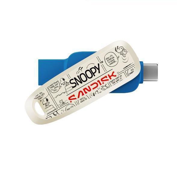 FlashDisk SanDisk Snoopy Phone Drive OTG 256GB - Flash Disk 256 GB USB 3.2 Type C - Image 2