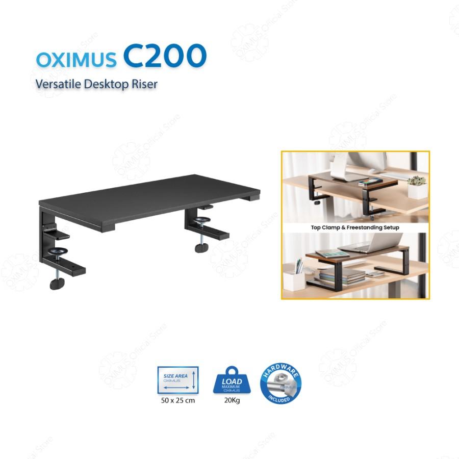 Oximus C200 - Desktop Monitor Riser Desk Shelf Stand - Image 3