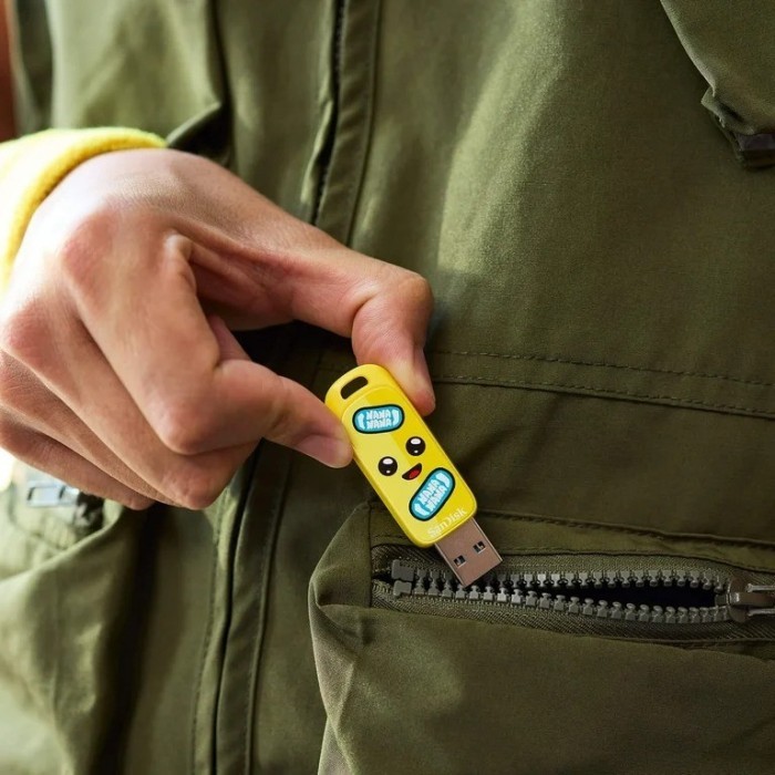 FlashDisk SanDisk Fortnite Peely 64GB - Flash Disk 64 GB USB 3.2 - Image 2