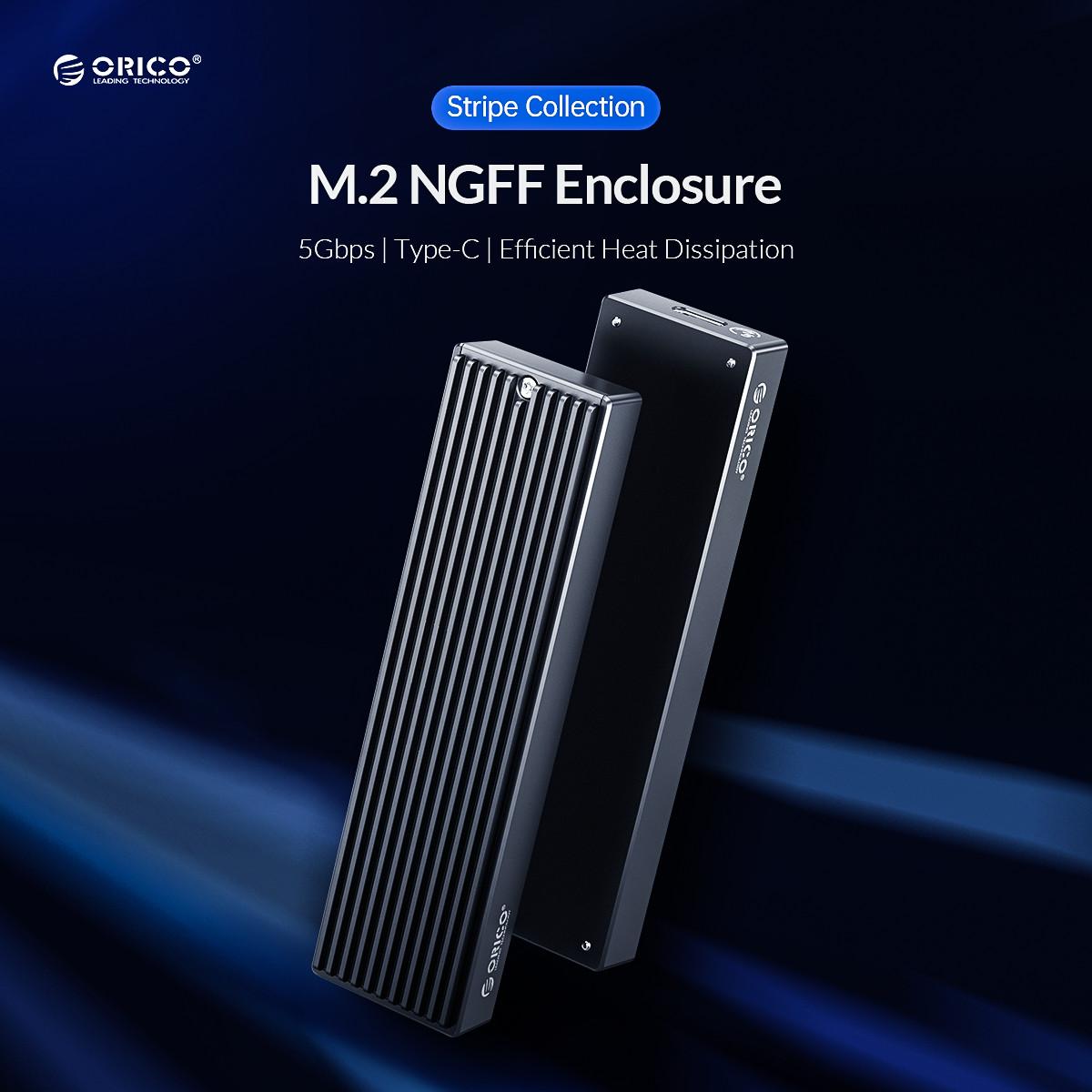 Orico M2PF-C3 Case External SSD M.2 2280/ 2242 Sata Enclosure - Image 2