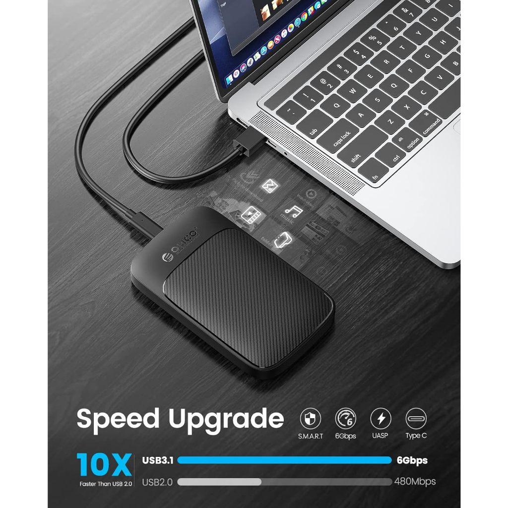 ORICO External Hardisk SSD Portable 2020C3-V1 2.5 USB 3.0 Enclosure - Image 2