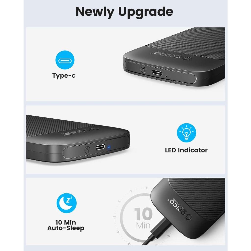 ORICO External Hardisk SSD Portable 2020C3-V1 2.5 USB 3.0 Enclosure - Image 5