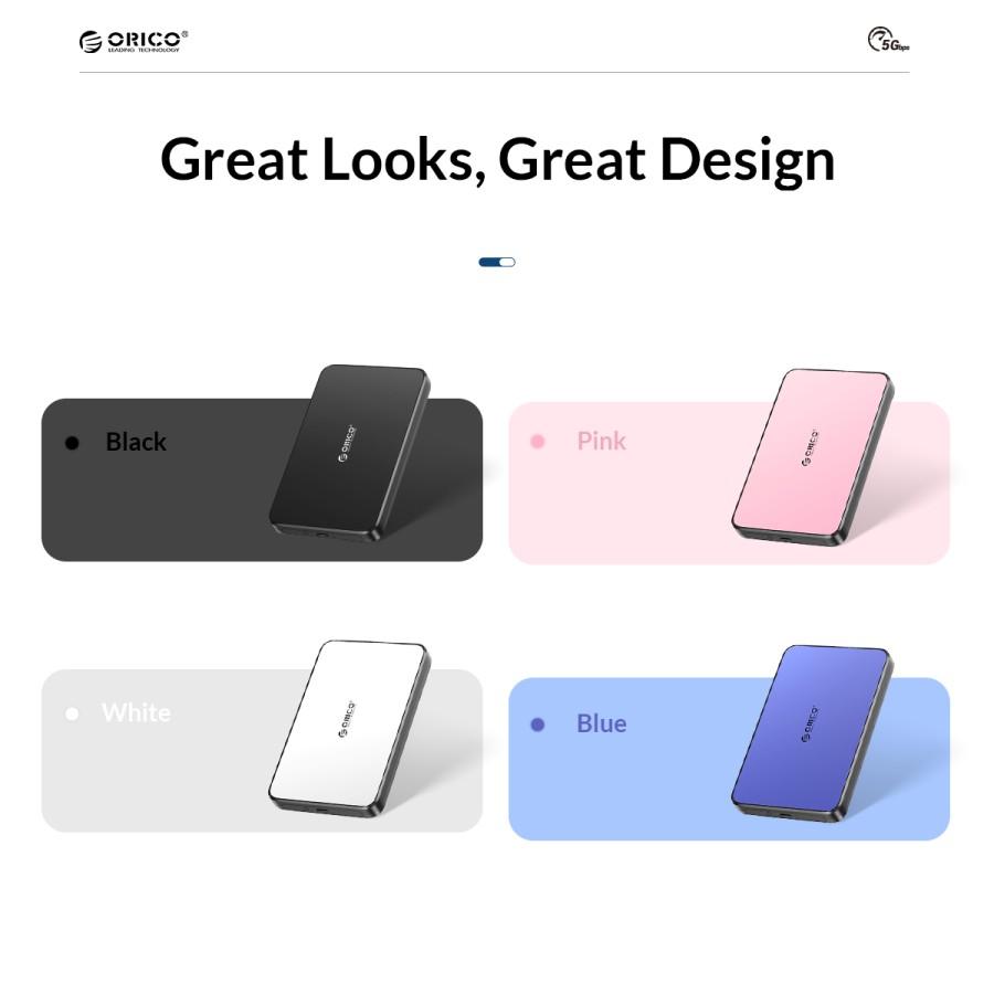 Orico 2588U3-V1 Enclosure Case Harddisk & SSD 2.5" USB 3.0 - Image 5