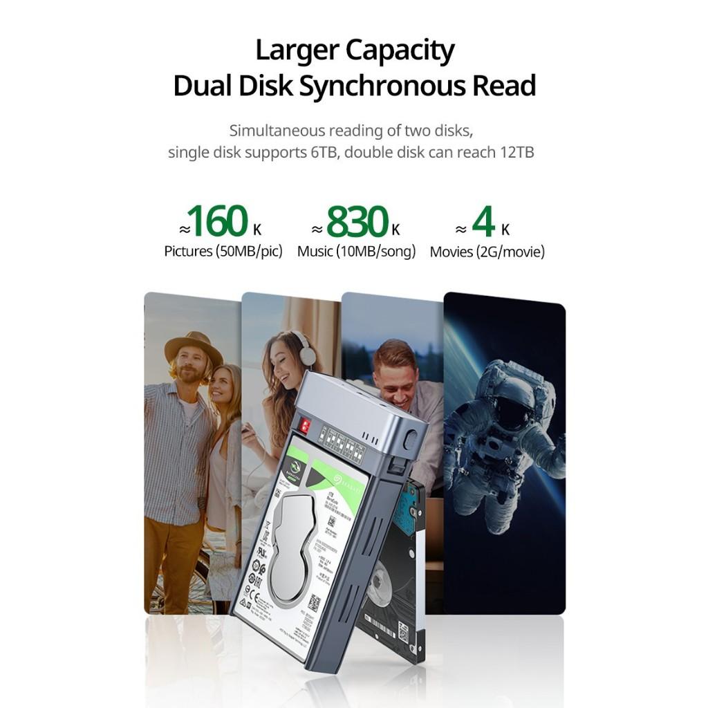 UGREEN ENCLOSURE SATA RAID 80857 - Image 6