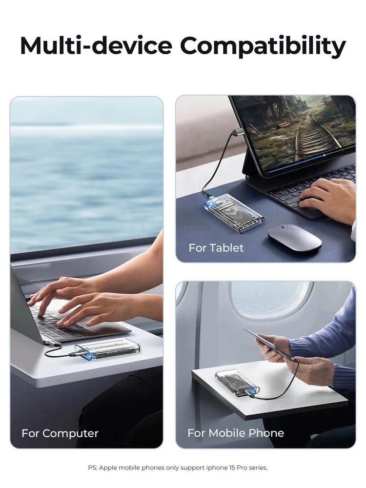 Orico TC10-MS Case External mSATA SSD Enclosure USB-C - Image 6
