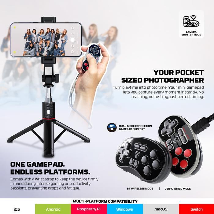 Fantech EOS Mini WGP17 Gamepad - Multi-platform Wireless Joystick - Image 2