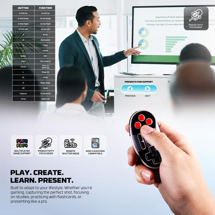 Fantech EOS Mini WGP17 Gamepad - Multi-platform Wireless Joystick - Image 4