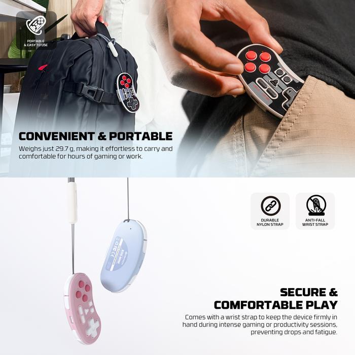 Fantech EOS Mini WGP17 Gamepad - Multi-platform Wireless Joystick - Image 5