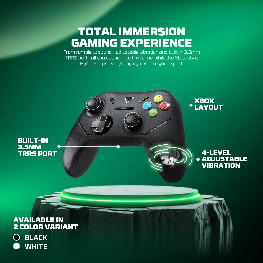 Gamepad Fantech WGP13X Shooter III X Wireless Gaming Controller PC/PS3 - Image 2