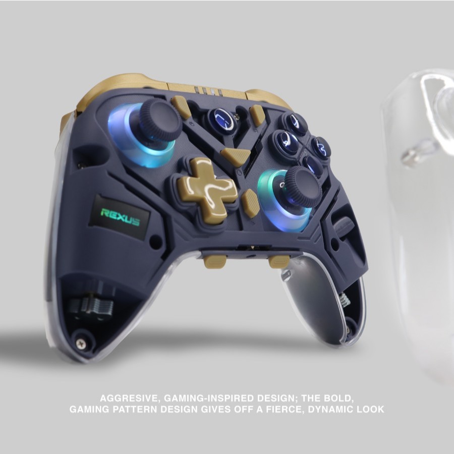 Gamepad Rexus Gladius GX500 RGB - Multi-platform Bluetooh Joystick - Image 3