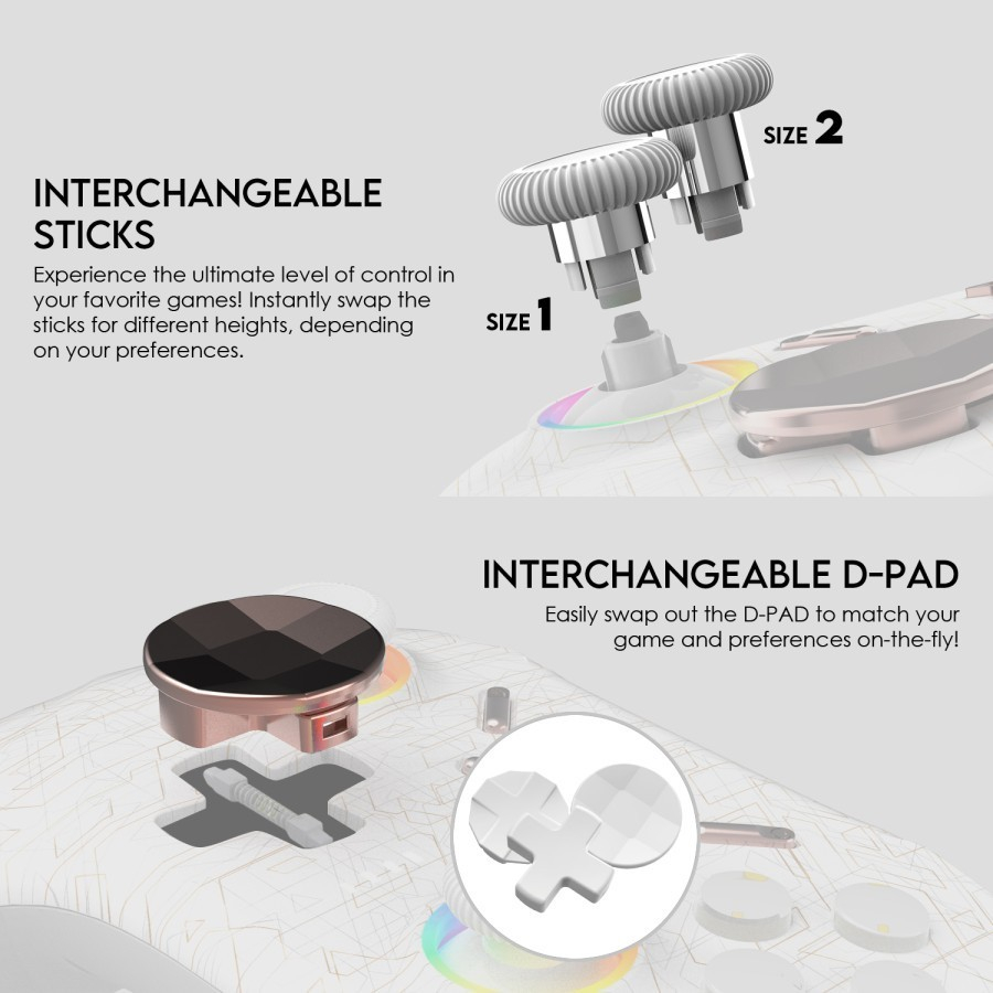 Fantech EOS WGP15 PRO Gamepad - Multi-platform Wireless Joystick - Image 5