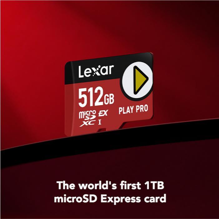 Lexar Play Pro Gaming MicroSDXC Express Card 512GB UHS-I V30 - MicroSD/ Nintendo/ HP - Image 4