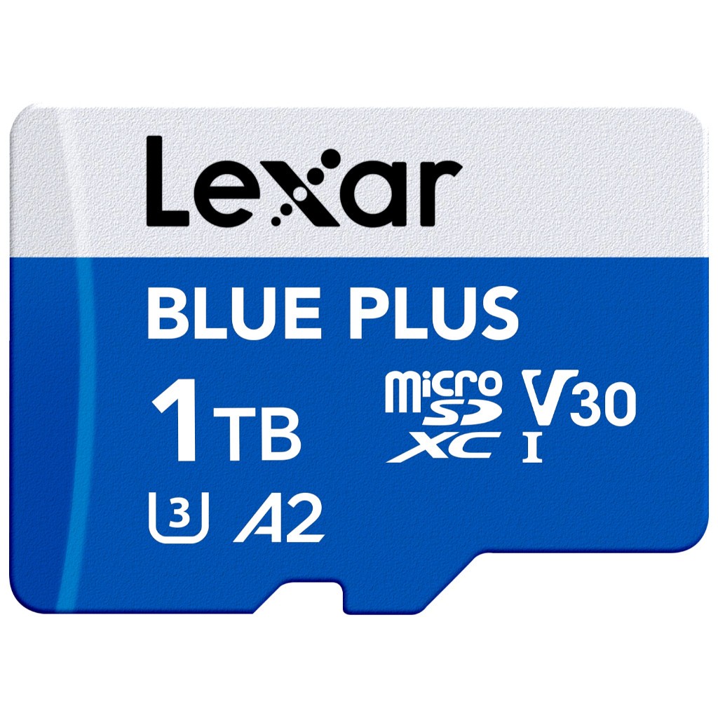 Lexar Blue Plus microSDXC UHS-I A2 1TB - Micro SD + Adapter - Image 2