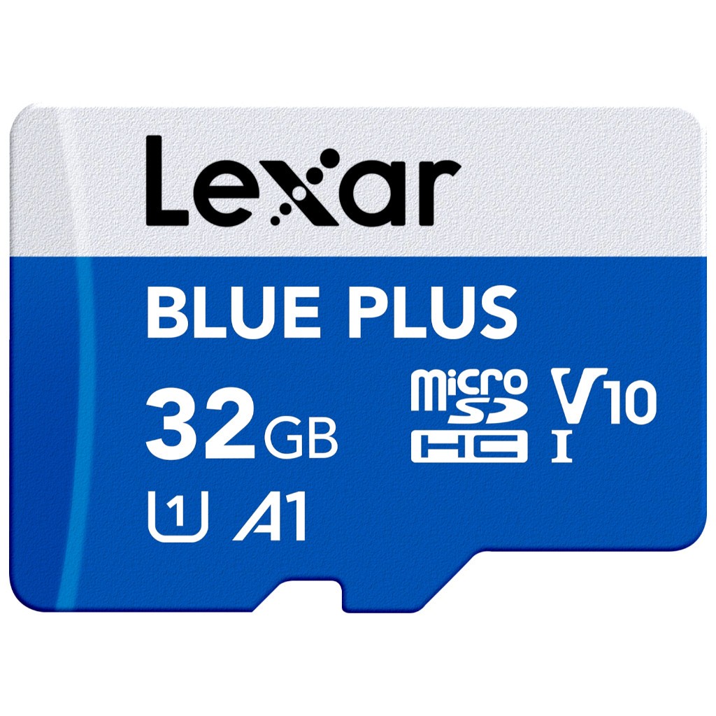 Lexar Blue Plus MicroSDHC UHS-I A1 32GB - Micro SD + Adapter - Image 2