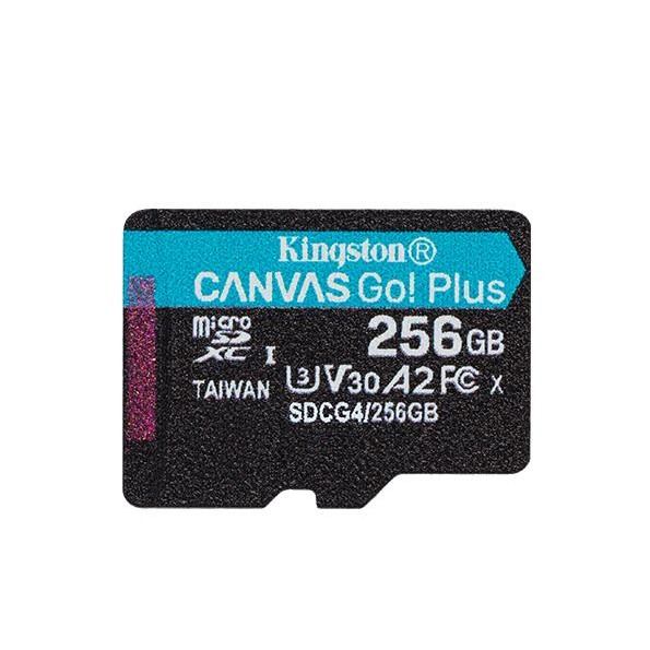 Kingston Canvas Go Plus Gen4 MicroSDXC UHS-I A2 V30 256GB - Micro SD 256 GB 4K - Image 2