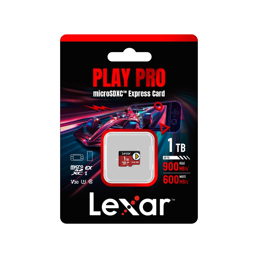 Lexar Play Pro Gaming MicroSDXC Express Card 1TB UHS-I V30 - MicroSD/ Nintendo/ HP - Image 8
