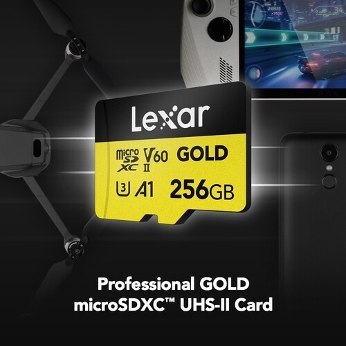 Lexar Gold MicroSDXC UHS-II V60 128GB - micro SD 128 GB - Image 5