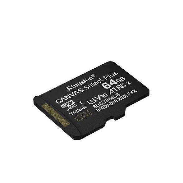Kingston Canvas Select Plus Gen3 MicroSDXC UHS-I A1 V10 64GB - Micro SD 64 GB - Image 3