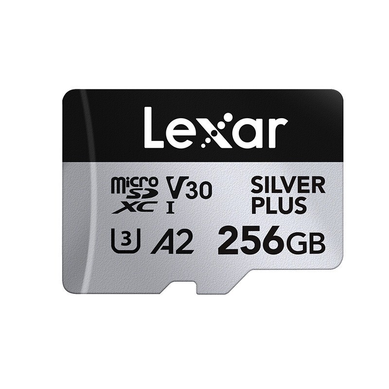Lexar Professional Silver Plus MicroSDXC A2 256GB - Micro SD + Adapter - Image 2