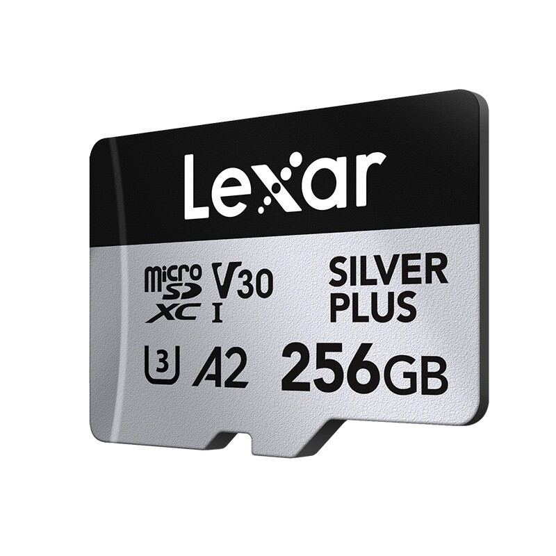 Lexar Professional Silver Plus MicroSDXC A2 256GB - Micro SD + Adapter - Image 3