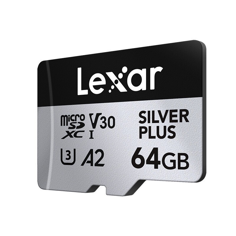 Lexar Professional Silver Plus MicroSDXC A2 64GB - Micro SD + Adapter - Image 3