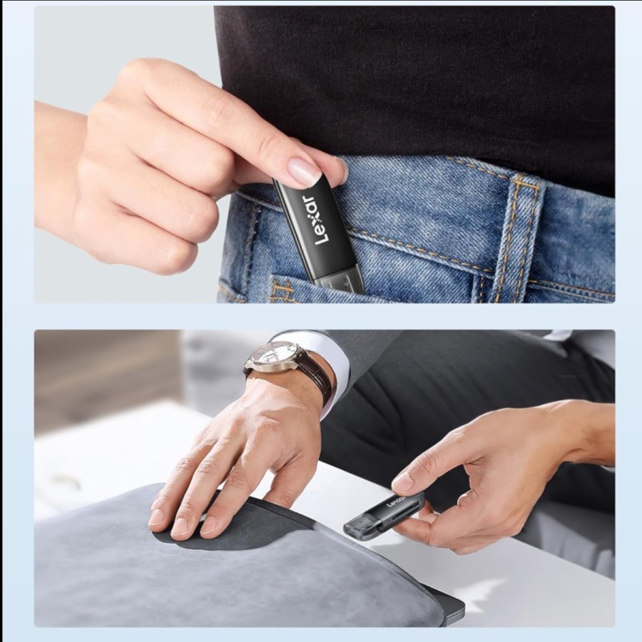 Lexar LRW300U MicroSD & SD Card Dual Slot Card Reader USB 3.2 - Image 4