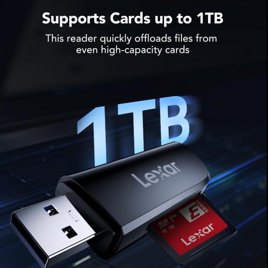 Lexar LRW300U MicroSD & SD Card Dual Slot Card Reader USB 3.2 - Image 6