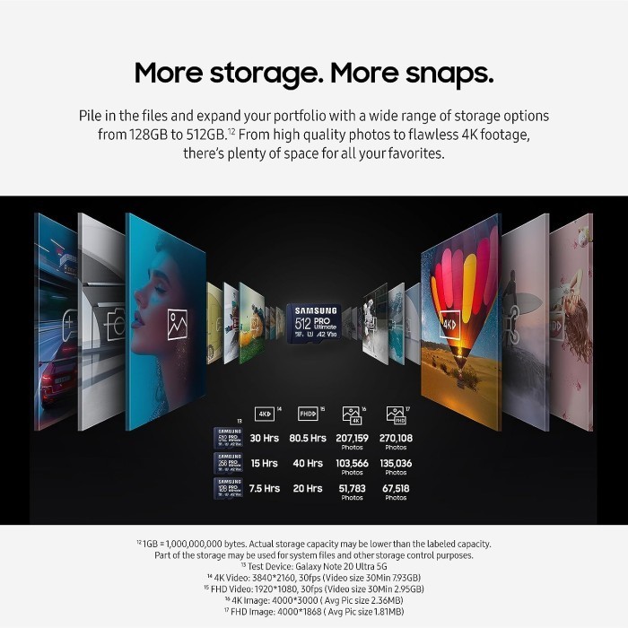 Samsung Pro Ultimate MicroSDXC 128GB 4K - Micro SD + Adapter - Image 2