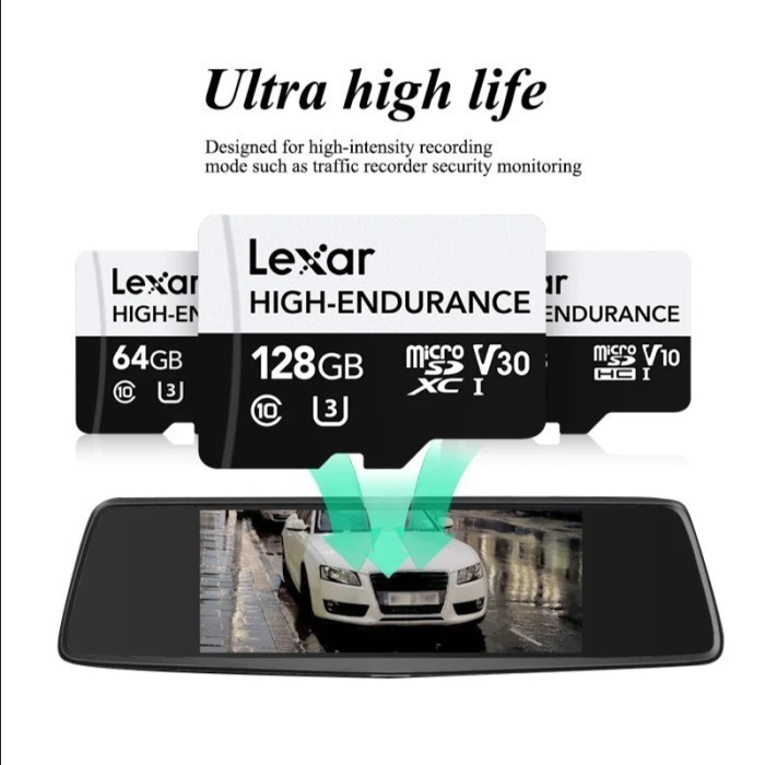 Lexar High Endurance MicroSDXC UHS-I V30 64GB - micro SD 64 GB - Image 4